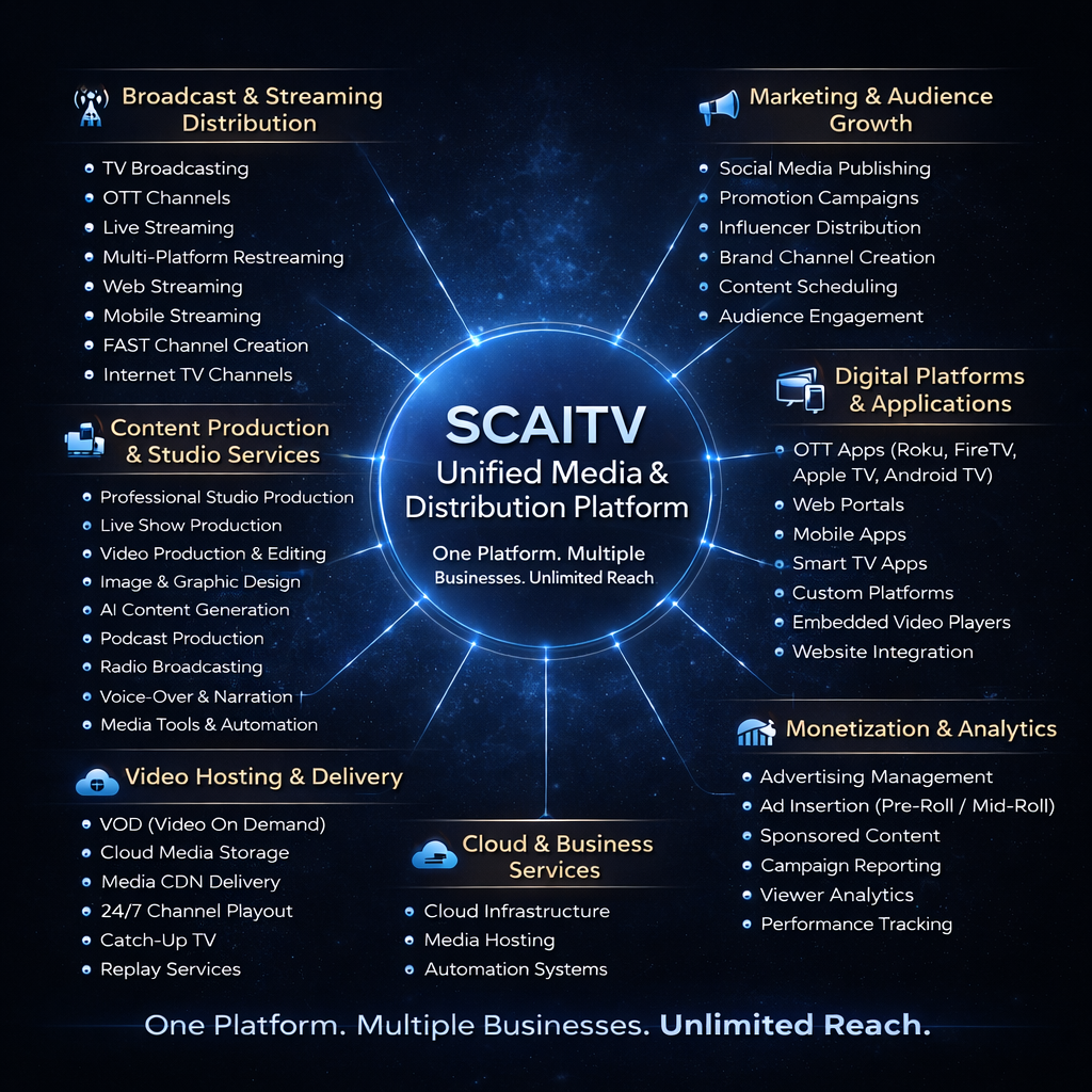 SCAITV Media Ecosystem